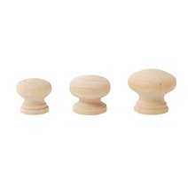 [셀프벨] 나무 반제품 꾸미기 소품함, 2개, 우드손잡이 (23mm)