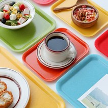 레트로 유니크 빈티지 팔레트 컬러 트레이, 허니망고