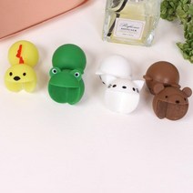 동물 모서리보호대 4종 - 가구 모서리 코너 보호 아기 안전가드 2p 세트구성, 곰돌이