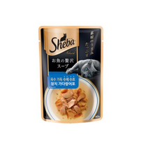 쉬바 고양이 간식 수제수프, 참치 가다랑어포, 5개