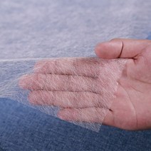 패브릭 스티커 천 면 점착 접착 시트 1 × 15m 부직포 퓨저블 심지 재봉 직물에 쉬운 다리미 양 핫멜트 제 필름 라이닝 DIY 봉제용 424EA 4, 02 15g