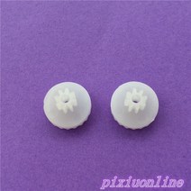 기어랙10pcs K74Y C20082A 플라스틱 감소 크라운 기어 랙 베벨 모델 DIY 완구 부품 판매 고품질, 한개옵션0