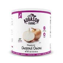 Augason Farms 다진 양파 No10 캔 652g(1파운드 7온스) (512000)