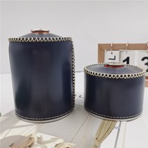 가죽 이소가스 워머 230g 450g 케이스 커버 랜턴 차박 불멍, 네이비 450g