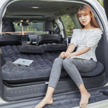 AIDU SUV 자동차 차박매트 에어벤트 뒷좌석 트렁크 매트리스, 임플란트 그레이 [SUV 오프로드 트렁크+후석]