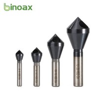 hss 티타늄 코발트 센터 펀치 Binoax M35 TiAlN 카운터 싱크 드릴 비트 세트 HSSCO 디버링 90 도 모따기 목공 2-5 5-10 10-15 15-20, [01] 5-10