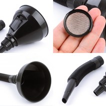 엔진오일 소형 자바라 깔대기 냉각수 기름 난로 급유 자가교체