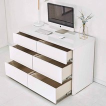 Sunshine 서랍장 3단 수납장 3단옷장 옷장서랍장 수납 와이드 1500 5159EA, 오크투톤