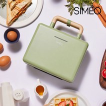 시메오 멀티 와플팬 와플메이커 DKK-T3201 분리형, 색상:크림베이지(3종)_공통