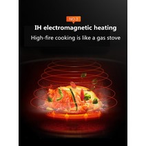 자동볶음기 Joyoung 220V 요리 Wok 지능형 연기없는 다기능 볶음 자동 냄비 기계 EU/AU/UK/US 플러그, 한개옵션0