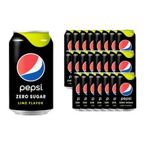 제트스카이 펩시콜라 제로, 24개, 355ml