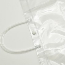어린이 비오는날 튼튼 투명 비닐 쇼핑백10P 비닐쇼핑백 행사선물