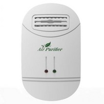 ionizer 공기 청정기 가정용 음이온 발생기 공기 청정기 제거 포름알데히드 연기 먼지 정화 홈 룸 탈취, 하얀, 유럽 ​​연합