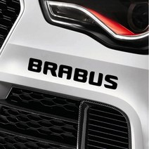 브라부스 BRABUS 로고 스티커 동호회 튜닝 벤츠 amg, 블랙