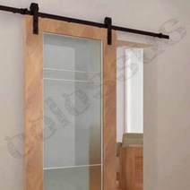 콜로서스 슬라이딩도어레일 미닫이문수리, 3)RLD-23HC/일자형/댐핑/2M/CB, 1개