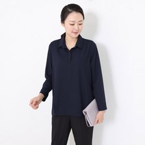 마담센스 주름단 블루종 블라우스 MT8766 미시 캐주얼룩 빅사이즈 블라우스