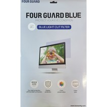 포가드 블루라이트차단필름 블루라이트컷필름 난반사방지필름 화면보호기, 20W-B(443x250)