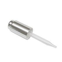 기름짜는기계 가정용 참기름 들기름 채유기 1 mm 410 골드 알루미늄 프레스 버튼 드로퍼 캡 10 개 은색 드롭 펌프 에센셜 오일 향수 여행용 병, 18mm, 02 은