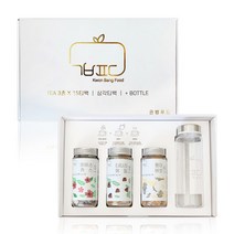 권뱅푸드 3종 티백 선물 세트, 7호 세트 - 히비스커스차/타타리메밀차/팽이버섯차