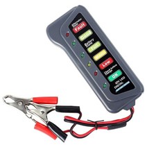 12V 범용 자동차 오토바이 테스터 오류 감지기 배터리 디지털 발전기 진단 도구 자동 복구