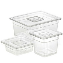 KO 키친쿡 PC 풀 밧드 위생 - 배식 보관 필수품!! ~ 용기 음식 샐러드 통 반찬통 야채 박스 바트 받드