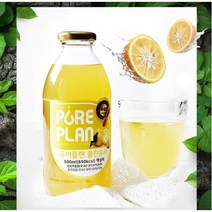 유자드레싱 만들기 500ml 2병 유자청 샐러드 유자폰즈 소스 유자 액기스 원액 생유자, 클린유자 500ml 2병