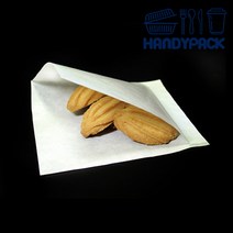 18x18 L자봉투 화이트 엘자봉투 와플 고로케 18 햄버거 노루지화이트-대 200개