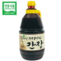 [전통식품] 뚝배기식품 재래식간장1.8L, 1개