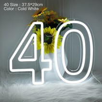 감성소품 네온사인 간판 편지 번호 네온 표지판 홈 장식 램프에 대 한 Led 조명 룸 벽 생일 파티 따뜻한 화, [05] White, [01] USB