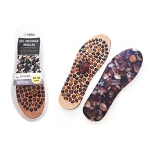 부모님선물 발건강 조약돌 기능성깔창 발바닥통증 용천혈 평발, 1개