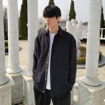 디센도 남자 오버핏 린넨셔츠 구김없는셔츠