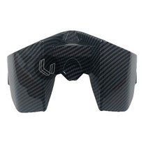 오토바이헬멧 오토바이 후면 트림 헬멧 스포일러 ARAI RX7X 액세서리, 01 Carbon fiber appeara