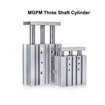 엔진 크레인 3 축 실린더 공압 가이드 에어 복동 MGPM 보어 12/16/20/.../100mm 스트로크 10/20/25/.../300mm, 13 MGPM12-250Z