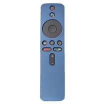만능리모컨 샤오미 호환 MiBoX S 원격 제어 케이스 국제 버전 실리콘 충격 방지 보호기 15x4cm 1 개, 02 Blue