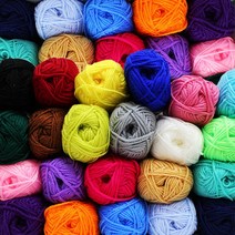 아트스토어 아크릴 털실 44g, 하늘