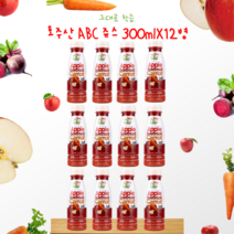 마시는 수액 클렌즈 주스 abc 쥬스 주스 착즙 NFC 빼빼주스, 클렌즈 ABC주스 디톡스 12병