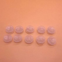 플라스틱 양면 흡입 컵 수족관 산소 튜브 고정 빨판 물고기 탱크 액세서리 22mm 10 개, Dia. 2.2cm