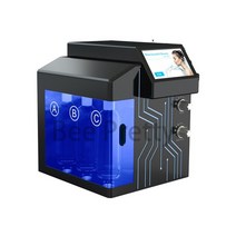 산소발생기 휴대용 4 in 1 전문 다기능 스킨 케어 페이셜 머신 히드라 박피술 산소, 검은색, 에게