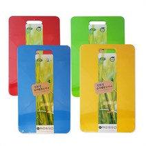 사탕수수 칼라도마(대) 통도마 친환경 4색상세트, 상세페이지 참조, 상세페이지 참조