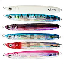 대구메탈 지그 빅게임 빅코드 야광 350g 400g 450g, 다크퍼플