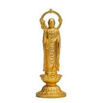 불상 지장보살 10.5cm(금도금24금) 불사:마키다 히데모루
