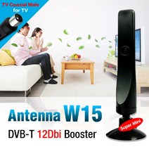 위성안테나 공중파안테나 uhd안테나 DVB-T TV 안테나 디지털 HDTV 수신기 실내 실외 아날로그 신호 강도, 한개옵션0