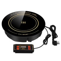 언더렌지 업소용 매립형 인덕션 주방용품 식당 식탁용, 2000W + 싱킹 링 직경 28.8CM