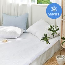 [파르페by알레르망] 쿨 냉감 베개커버 (40x60), 솜미포함/그레이, 그레이