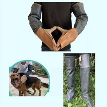 맹견 특수훈련용 장갑 물림방지 훈련 다리보호 강아지 조련용 전문가용 2 4, BTYPE