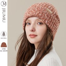 귀달이모자 양모 모자 여성 가을 겨울 다목적 두꺼운 따뜻함 귀 보호 증가 머리 둘레 대형 양모 모자 니트 콜드 모자