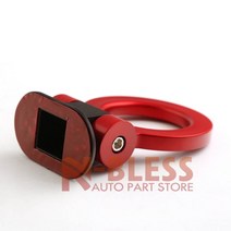 견인고리 자동차견인고리 Racing universal abs 범퍼 스티커 adorn car dummg tralier 후크 키트 car modify decoration, 회보