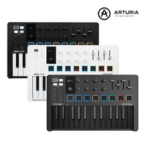 [Arturia] MiniLab mk3 White 아투리아 포터블 미니 키보드 미디컨트롤러 미니랩신제품, 화이트