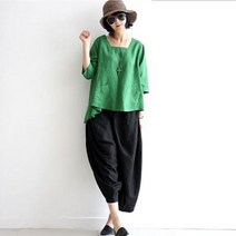 F0582/예뻐 언발 7부 면마블라우스/브라우스/BL P/S:856E2E JH+14157EA : 면블라우스 마블라우스 루즈핏블라우스 박스블라우스 시원한마블라우스