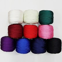대용량 튜브사 코바늘실 가방뜨는실 부전모사 털실 뜨개실, 추가없음, 500g, 7.보라